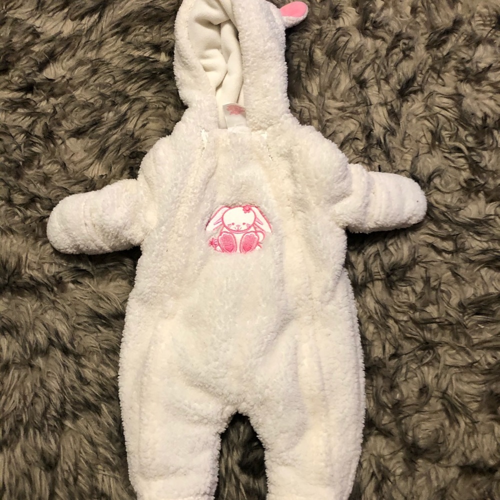 Baby girl snow suit